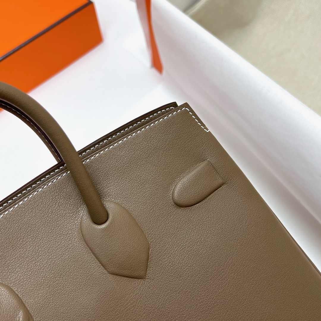 에르메스 버킨백25 섀도우 에토프 은장 버클